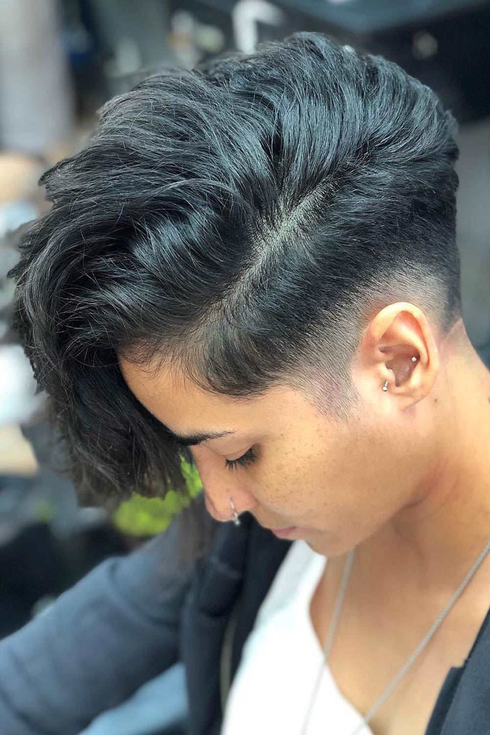 Long Crown Taper Cut