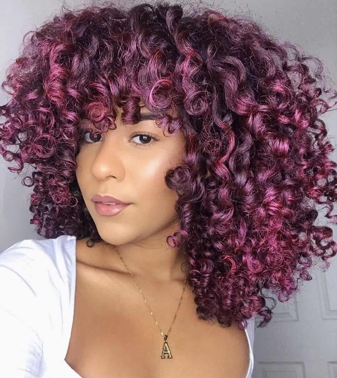 Purple Temporary Hair Dye