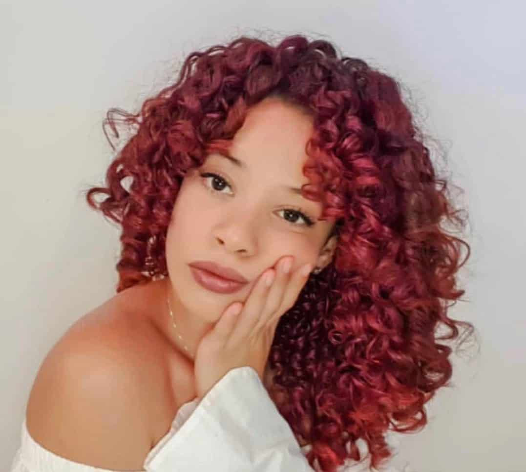 Red Temporary Hairstyle Dye