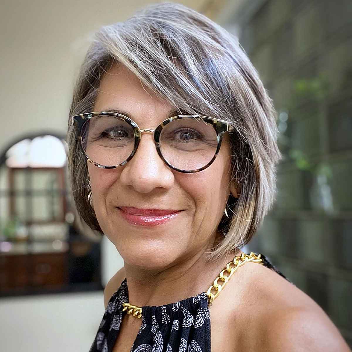 helen mirren inspired bob for a woman over 60