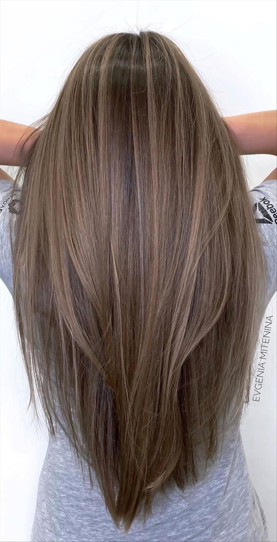 layered hairstyles for straight medium length hair 22