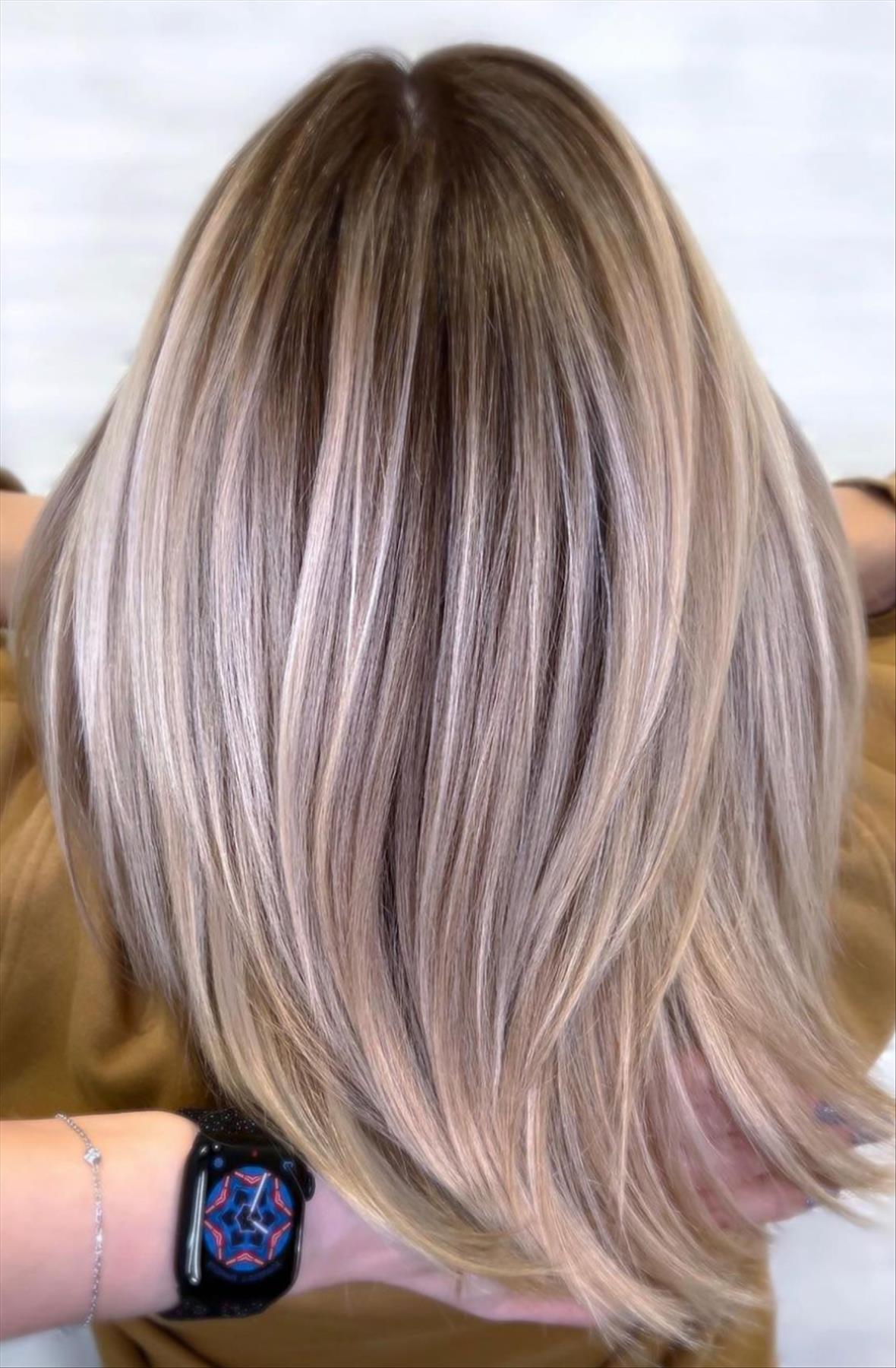 layered hairstyles for straight medium length hair 33