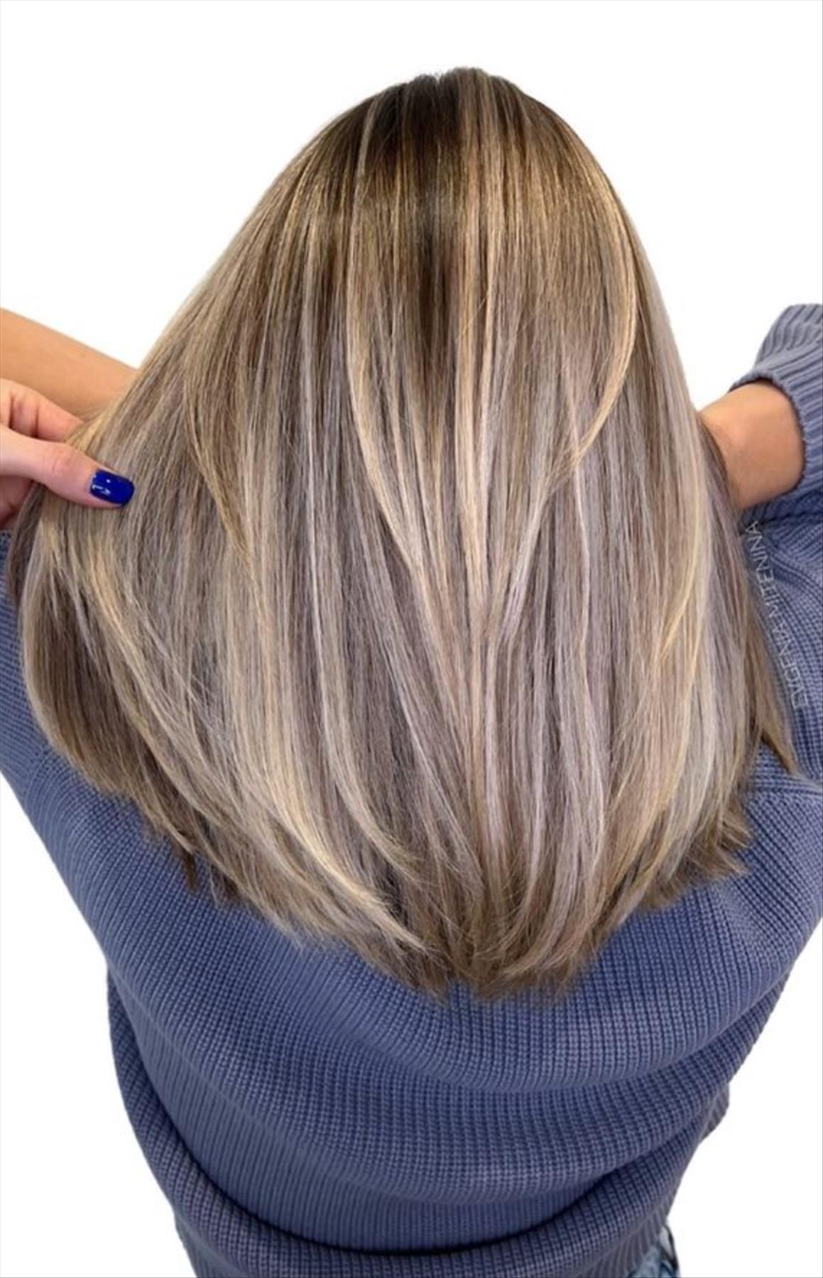 layered hairstyles for straight medium length hair 34