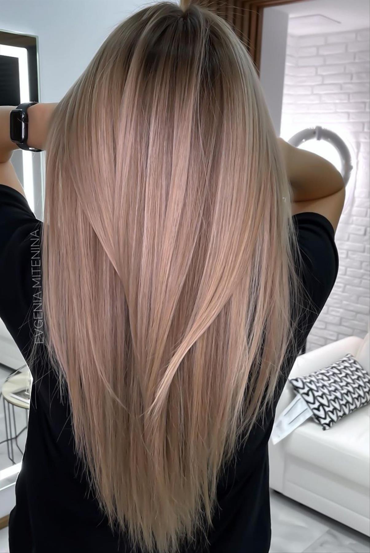layered hairstyles for straight medium length hair 36