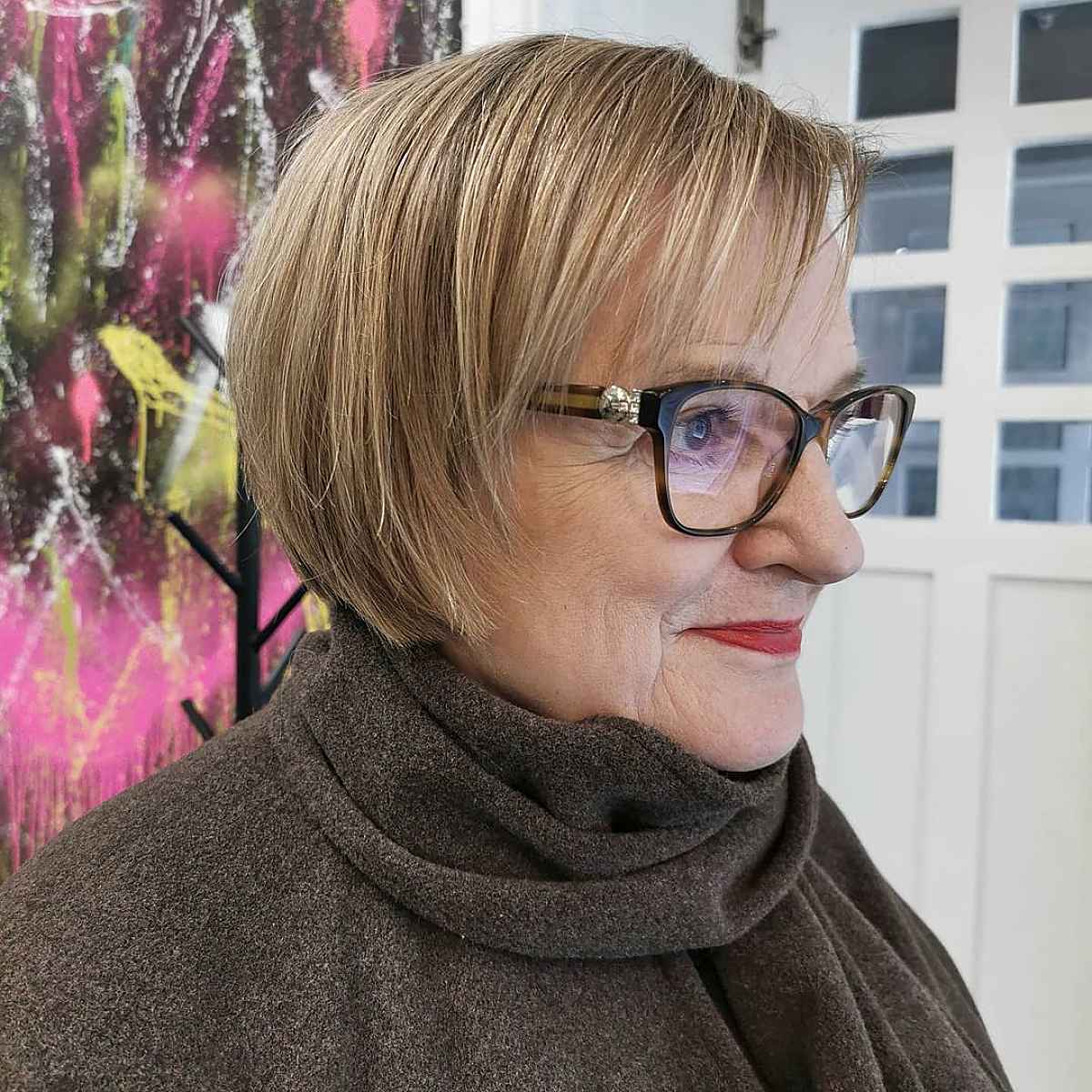 low maintenance hairstyle for ladies past 60