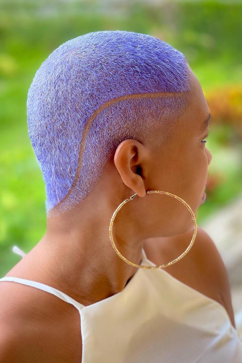 taper haircut women buzz cut