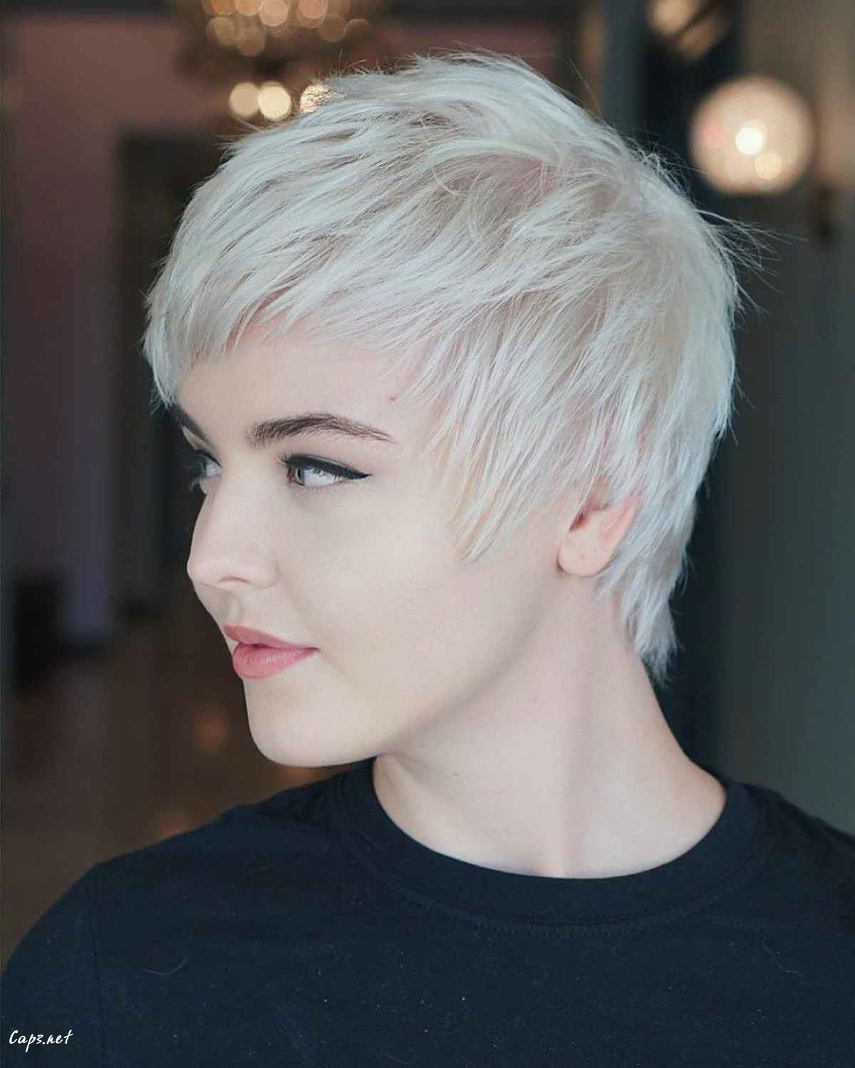 short messy pixie haircut