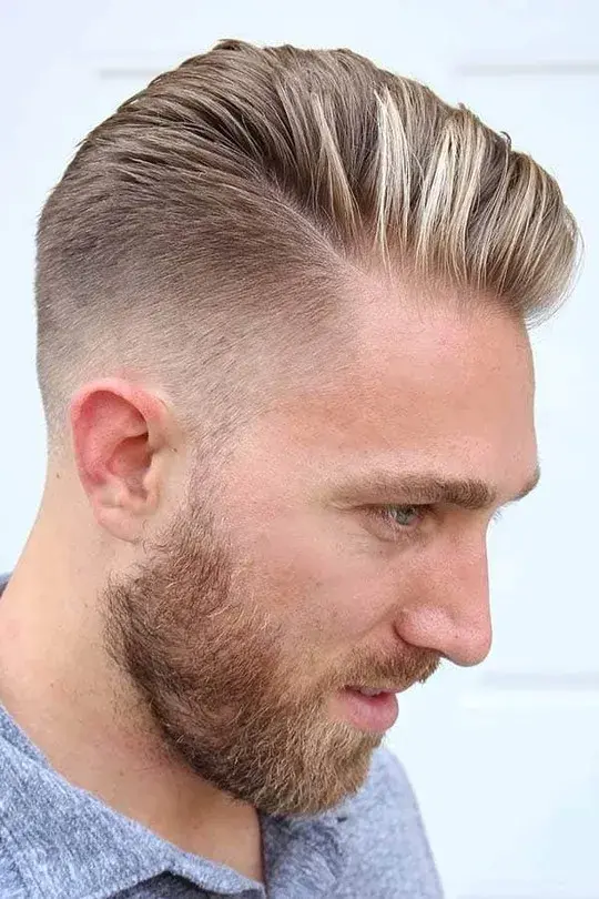 Classy Comb Back Taper Fade