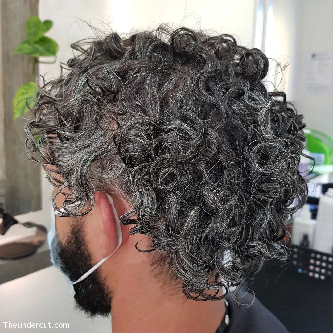 Curly Thick Hipster Look