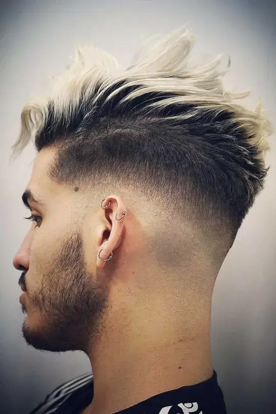Hand Brushed Tousled Blonde Hairstyle