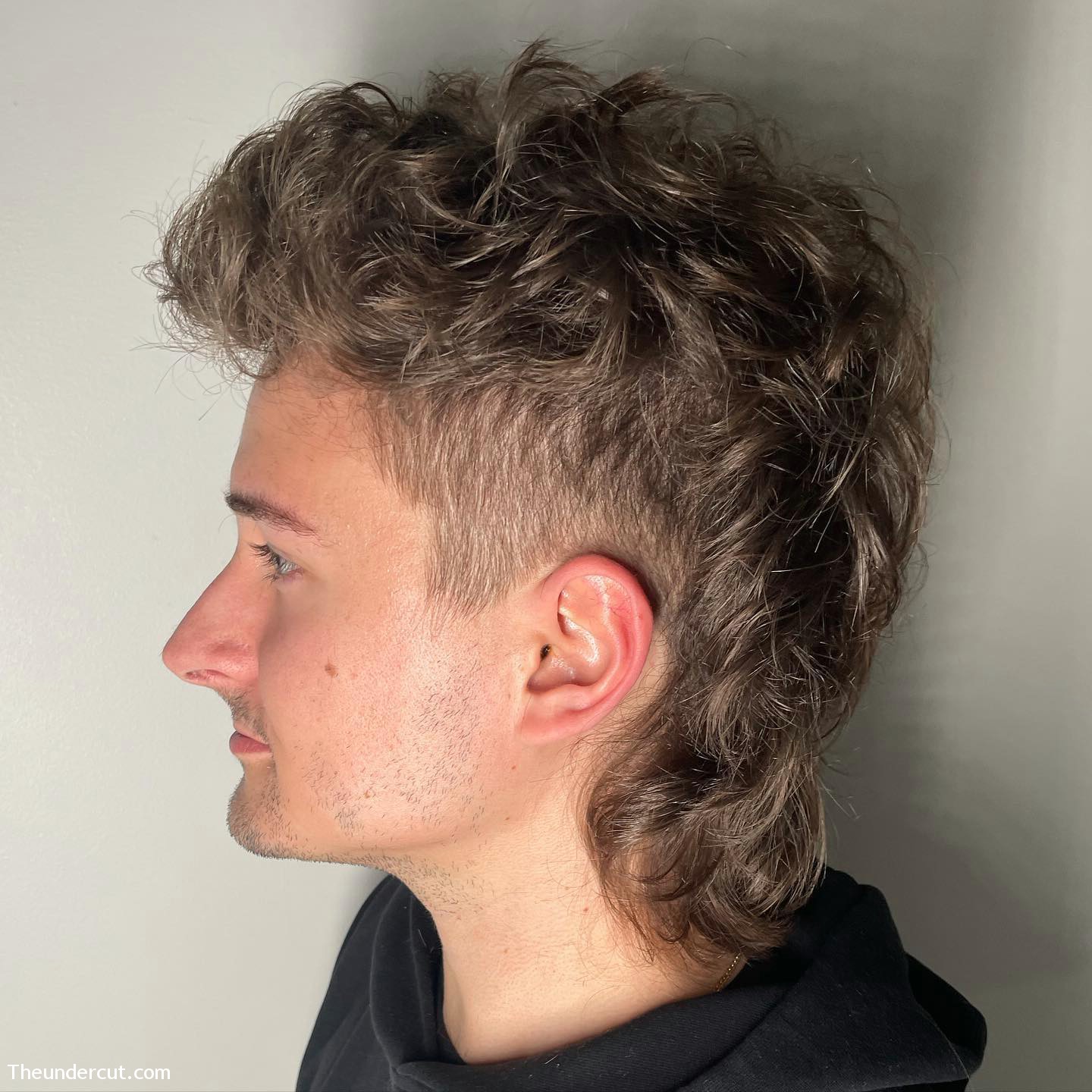 Hipster Hairdo Mullet Look