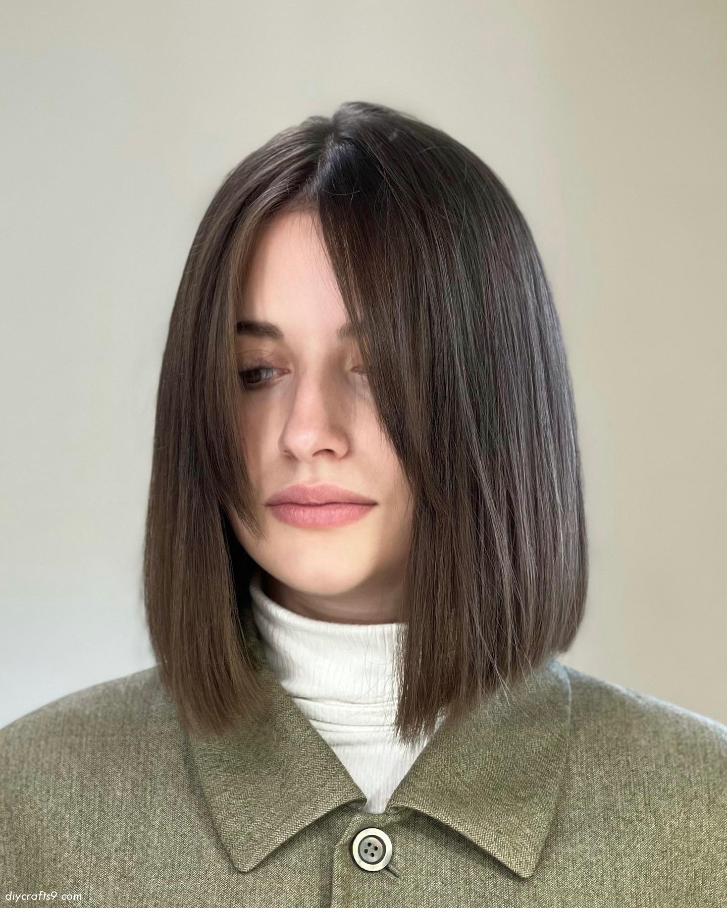 Straight Brown Bob