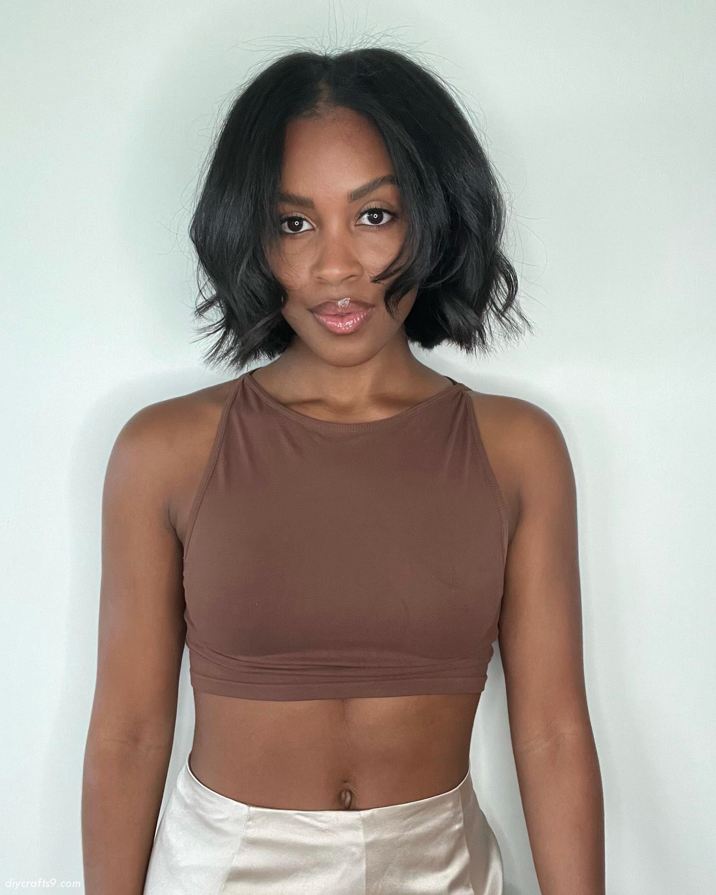 Wavy Chopped Bob