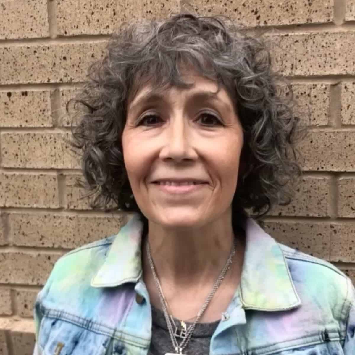 curly bob for women over 60 with curly hair 1