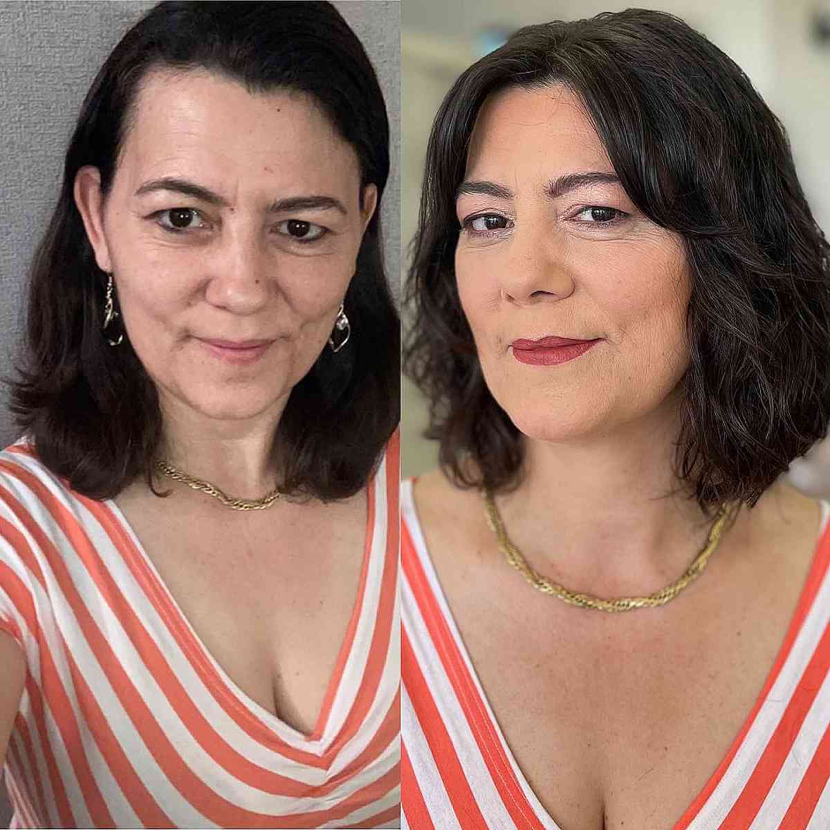 dark brown lived in bob for ladies 60 and over 1