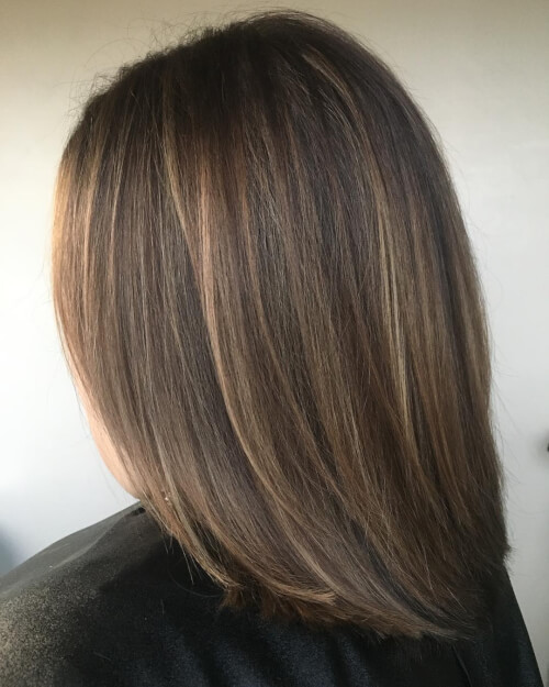 long bob soft layers