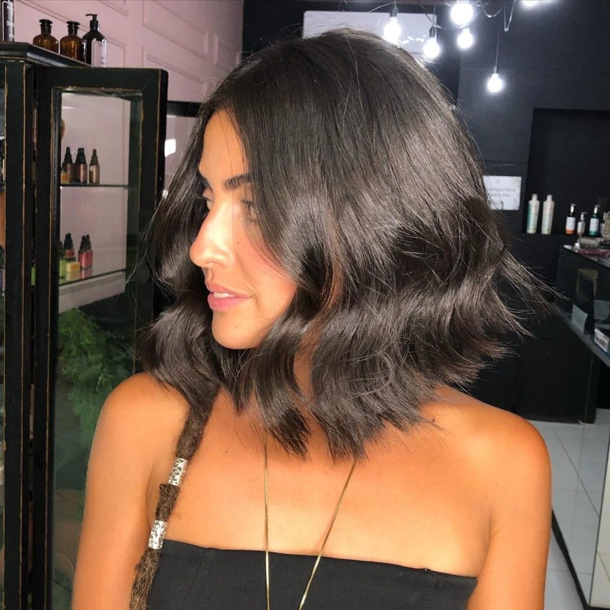 long choppy inverted bob