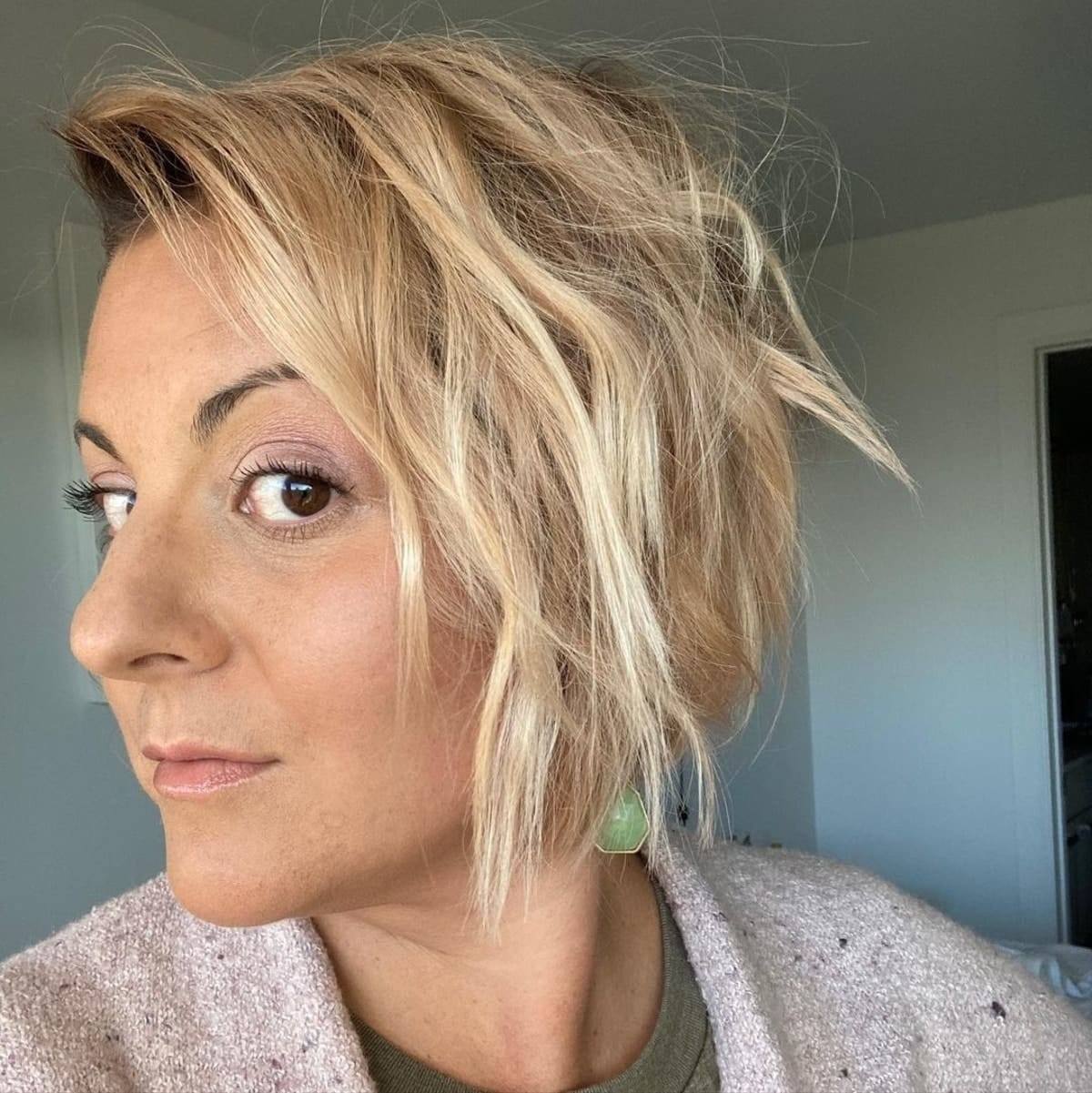 long choppy pixie bob