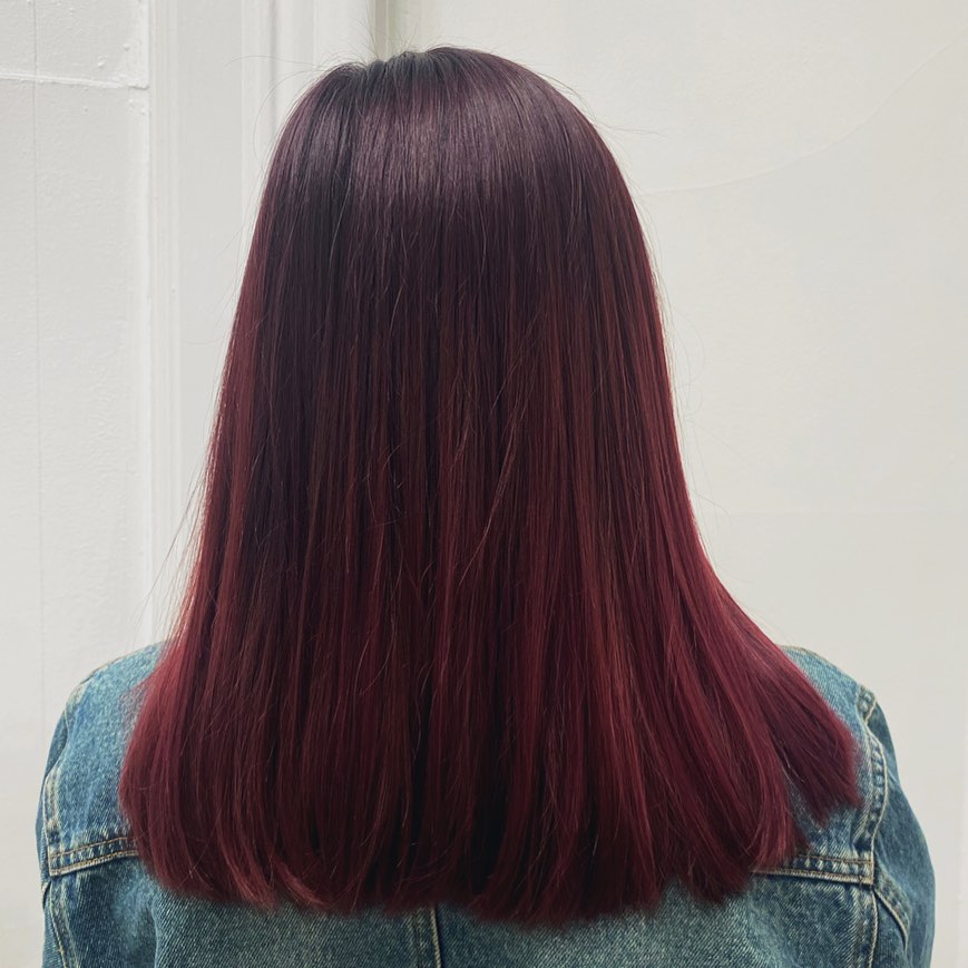 merlot hair color 11