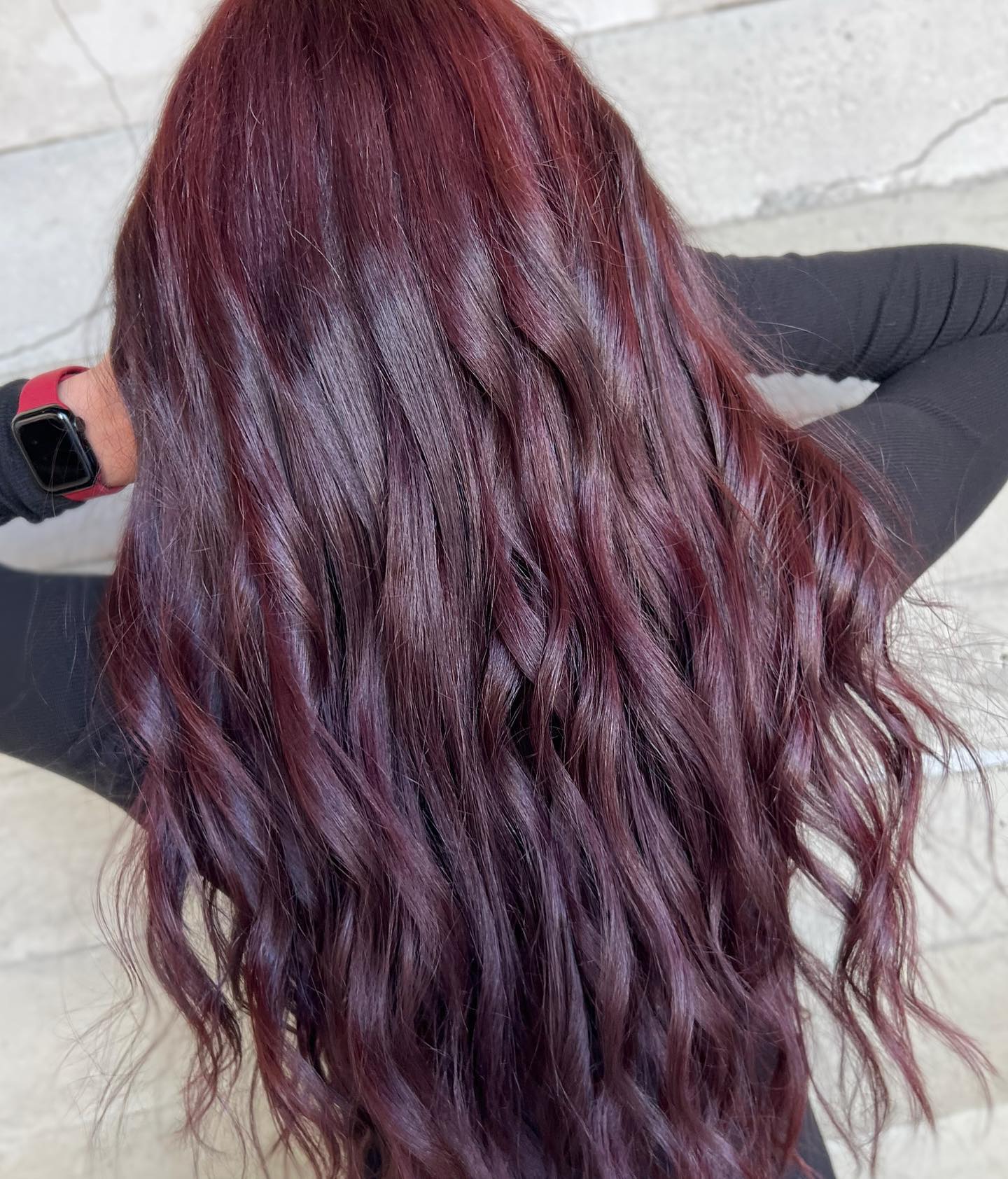merlot hair color 12