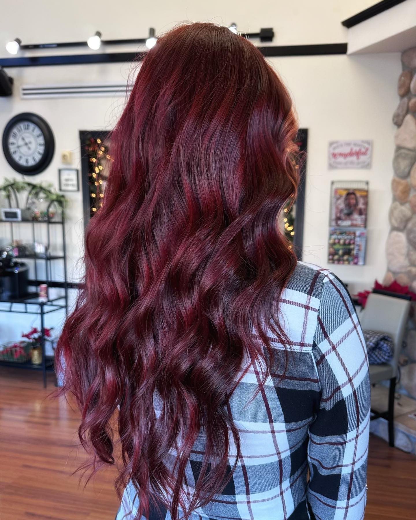 merlot hair color 16