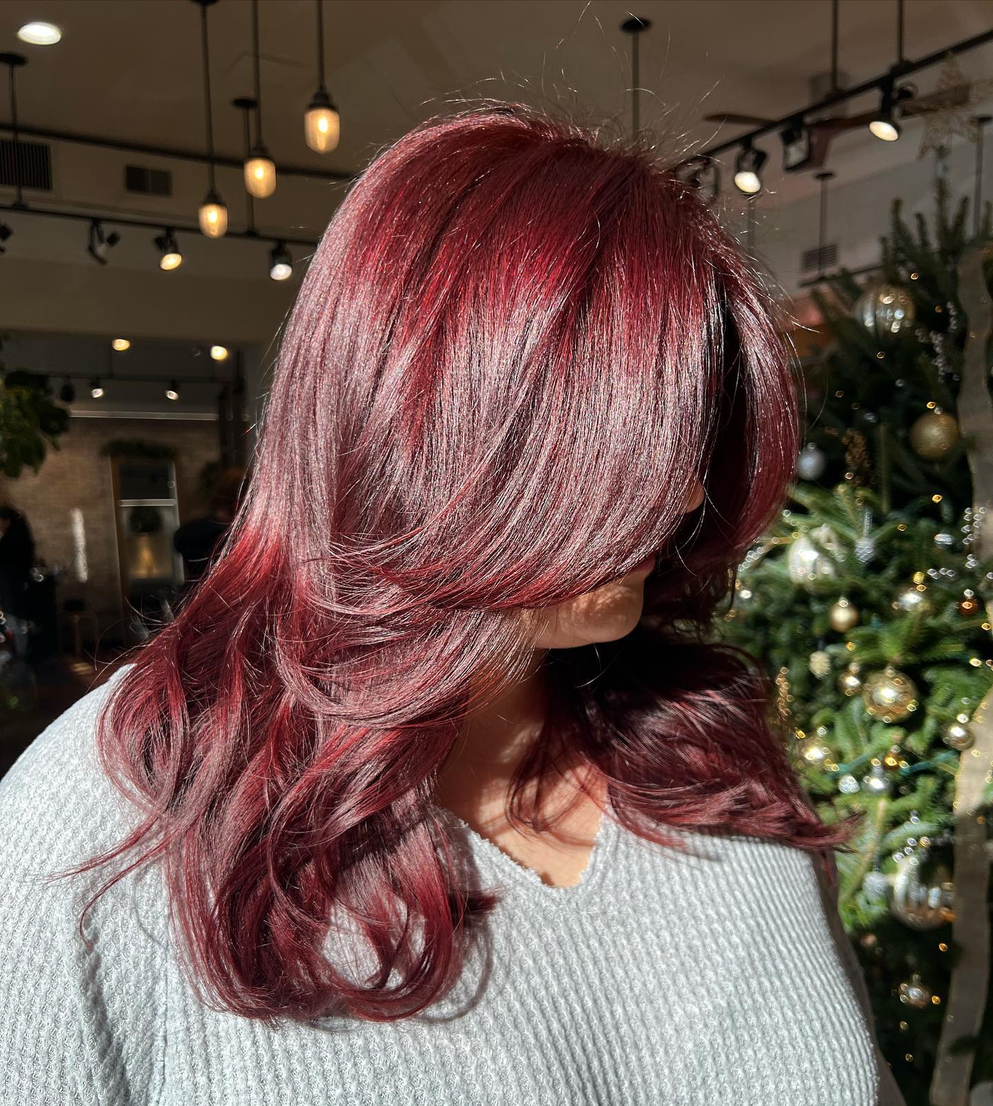 merlot hair color 17