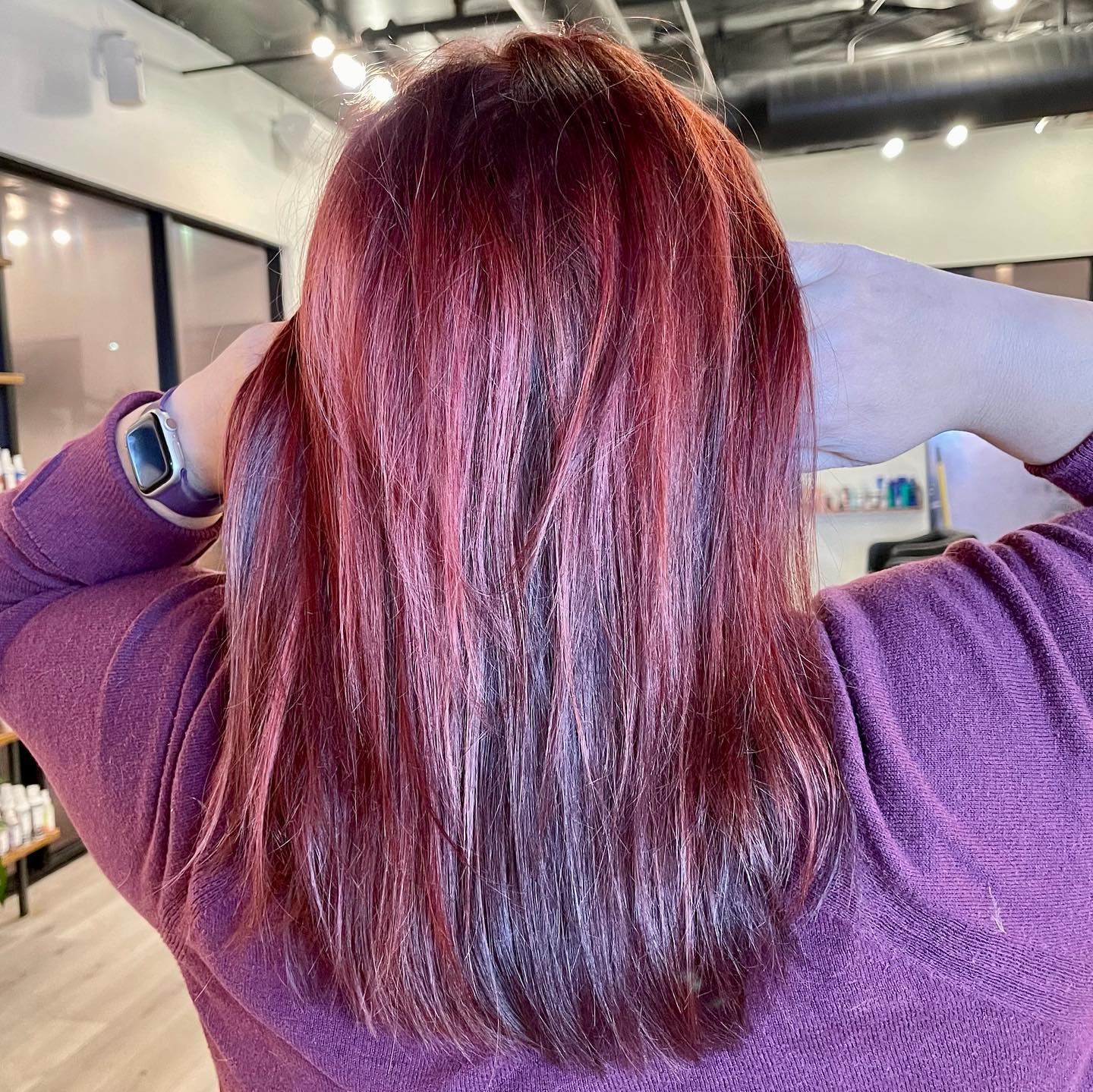 merlot hair color 18