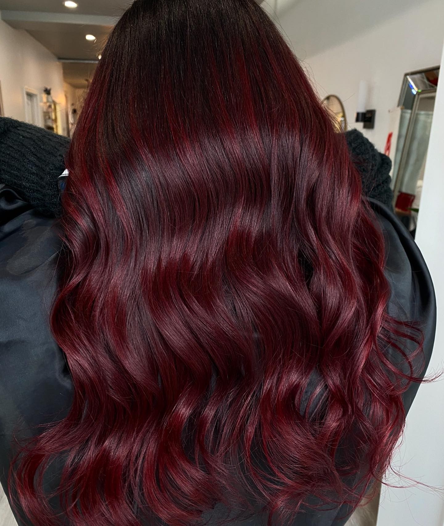 merlot hair color 2