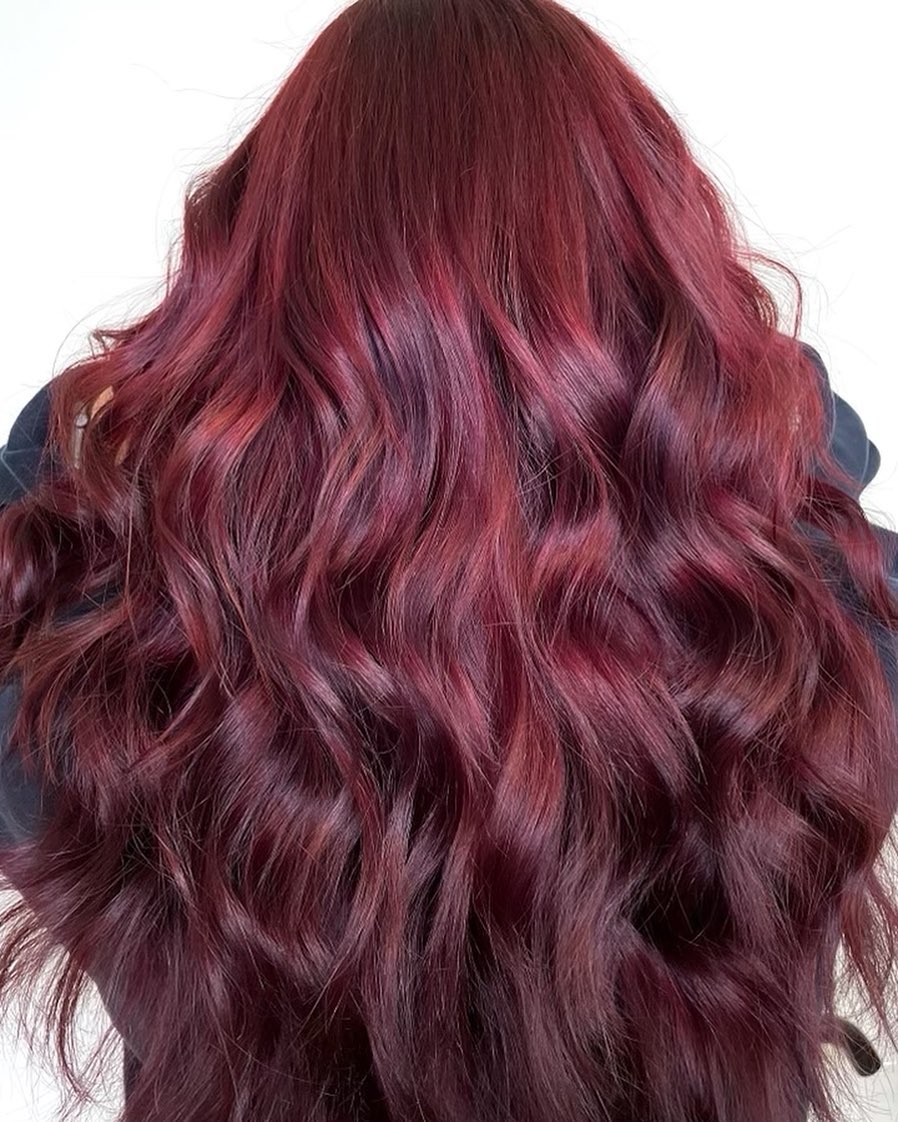 merlot hair color 30