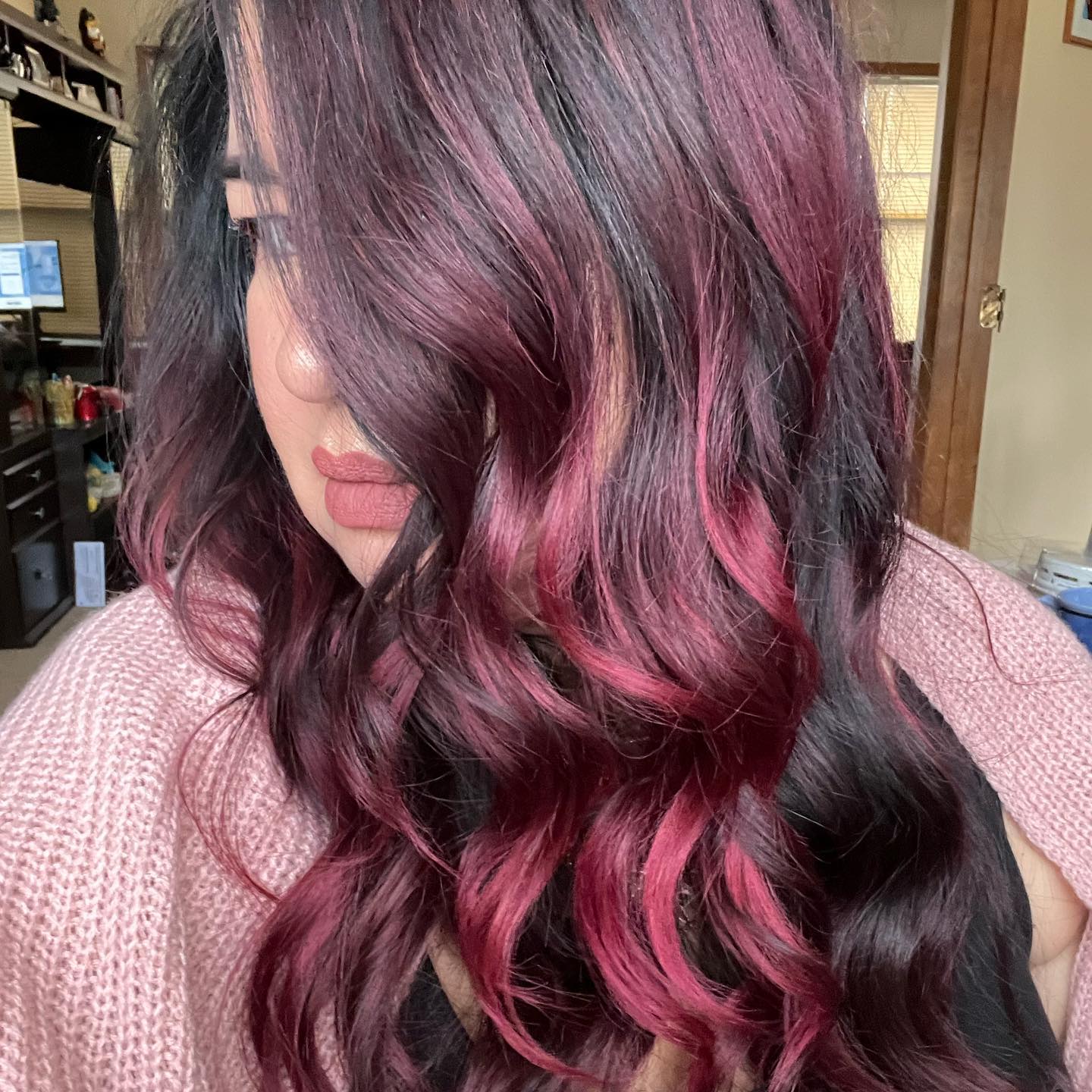 merlot hair color 33