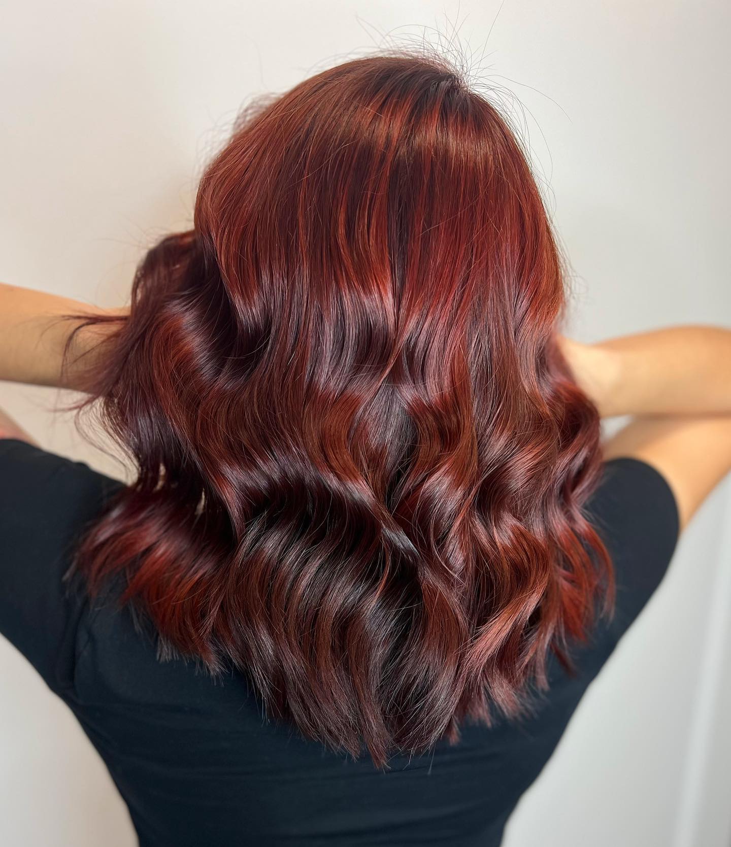 merlot hair color 34