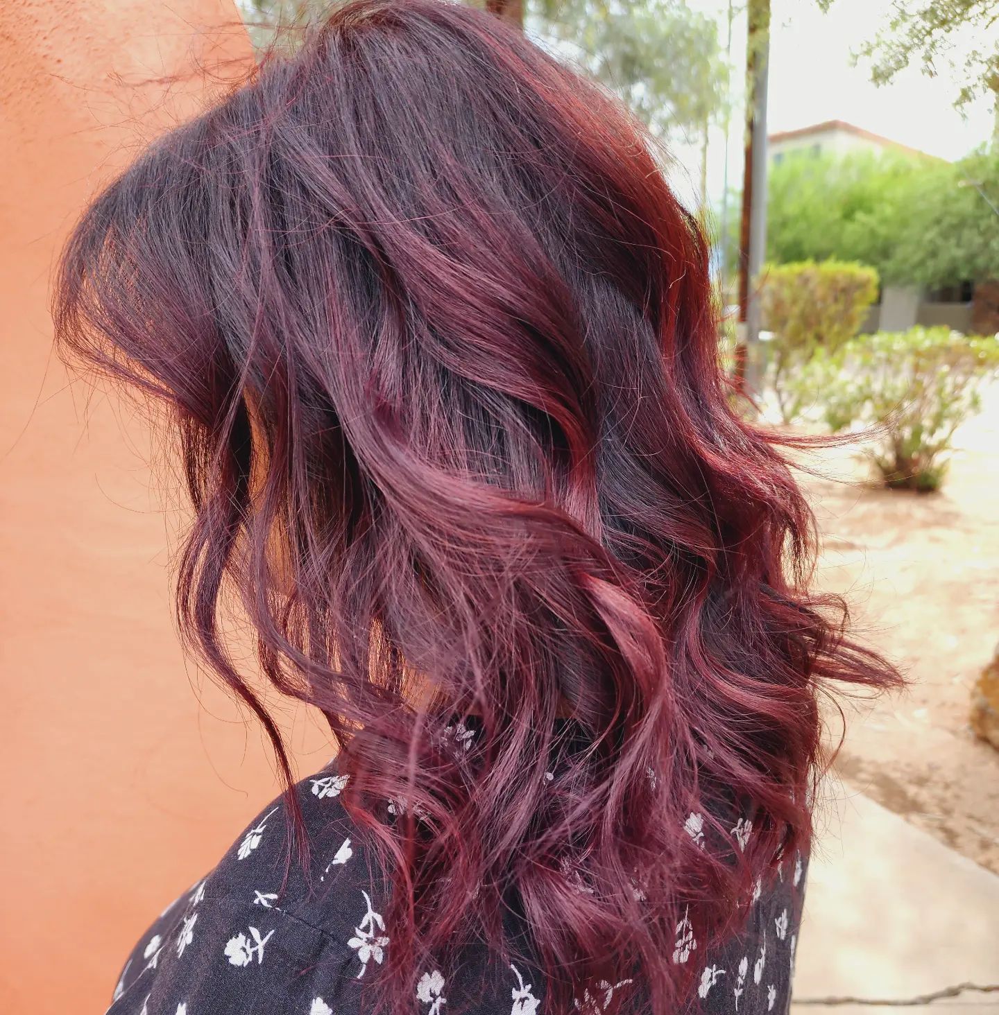 merlot hair color 45