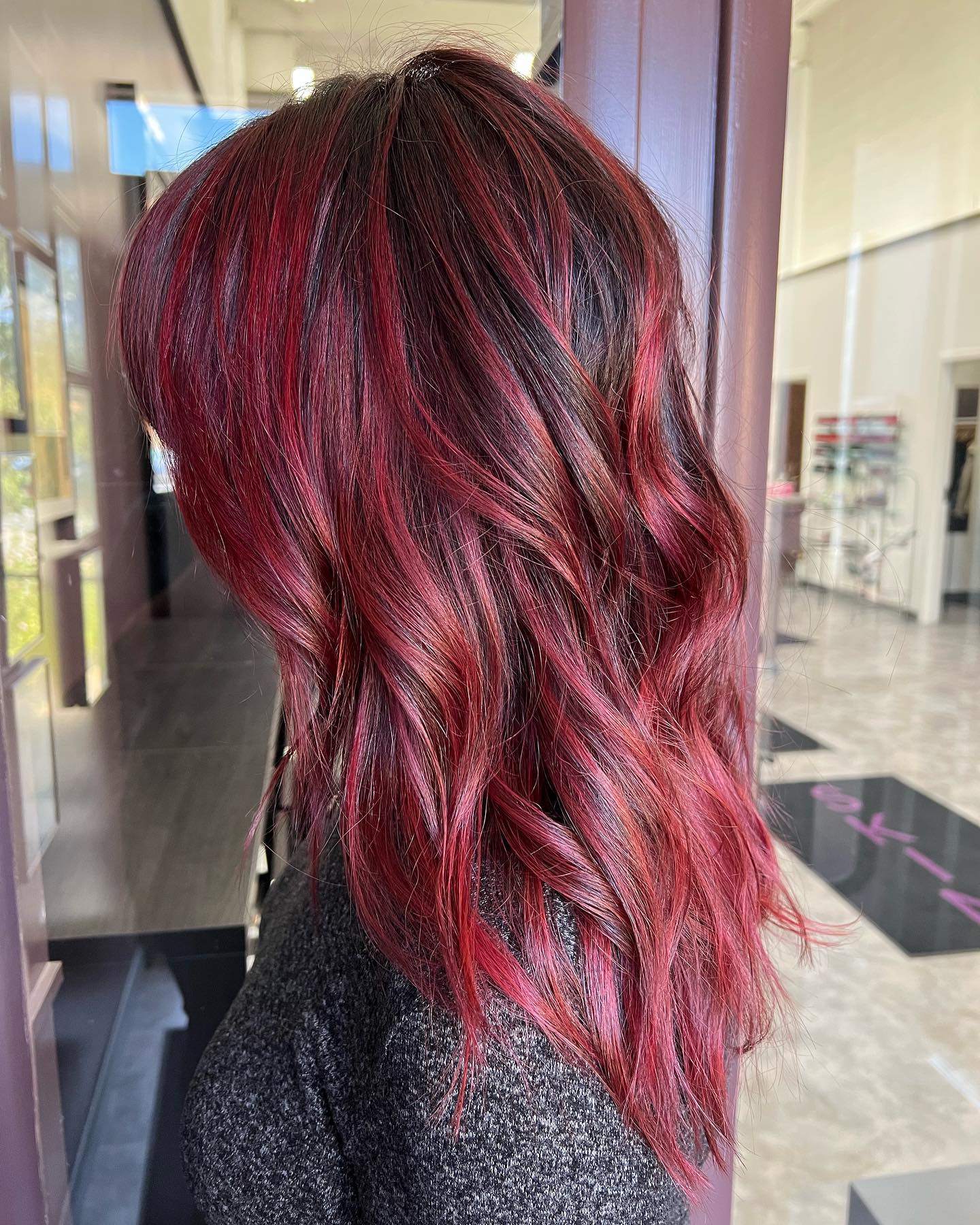 merlot hair color 50
