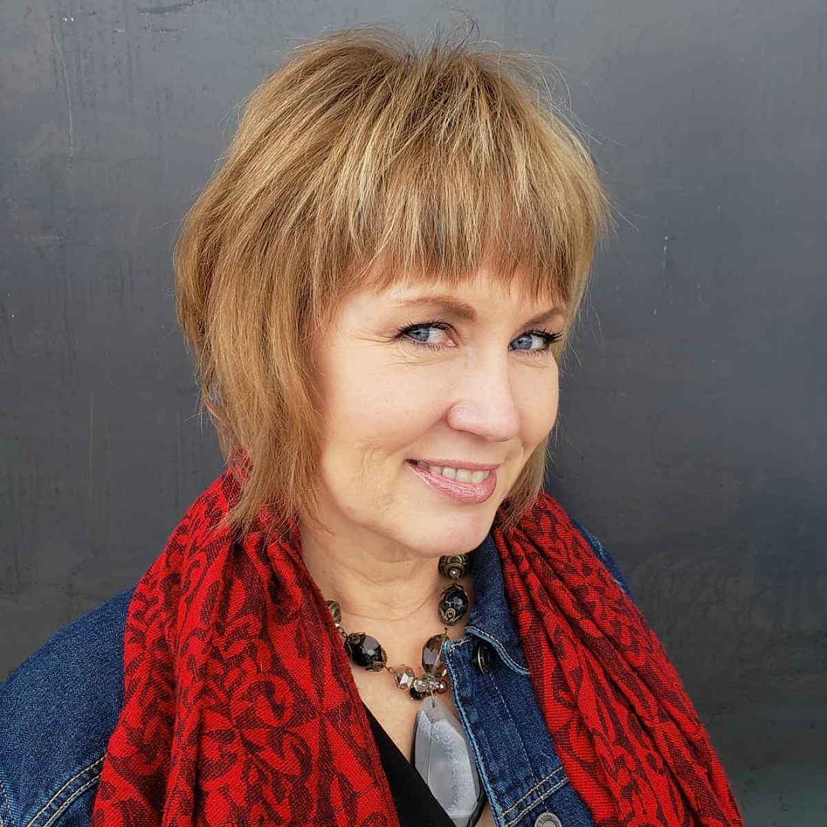 modern shag for 60 year old women