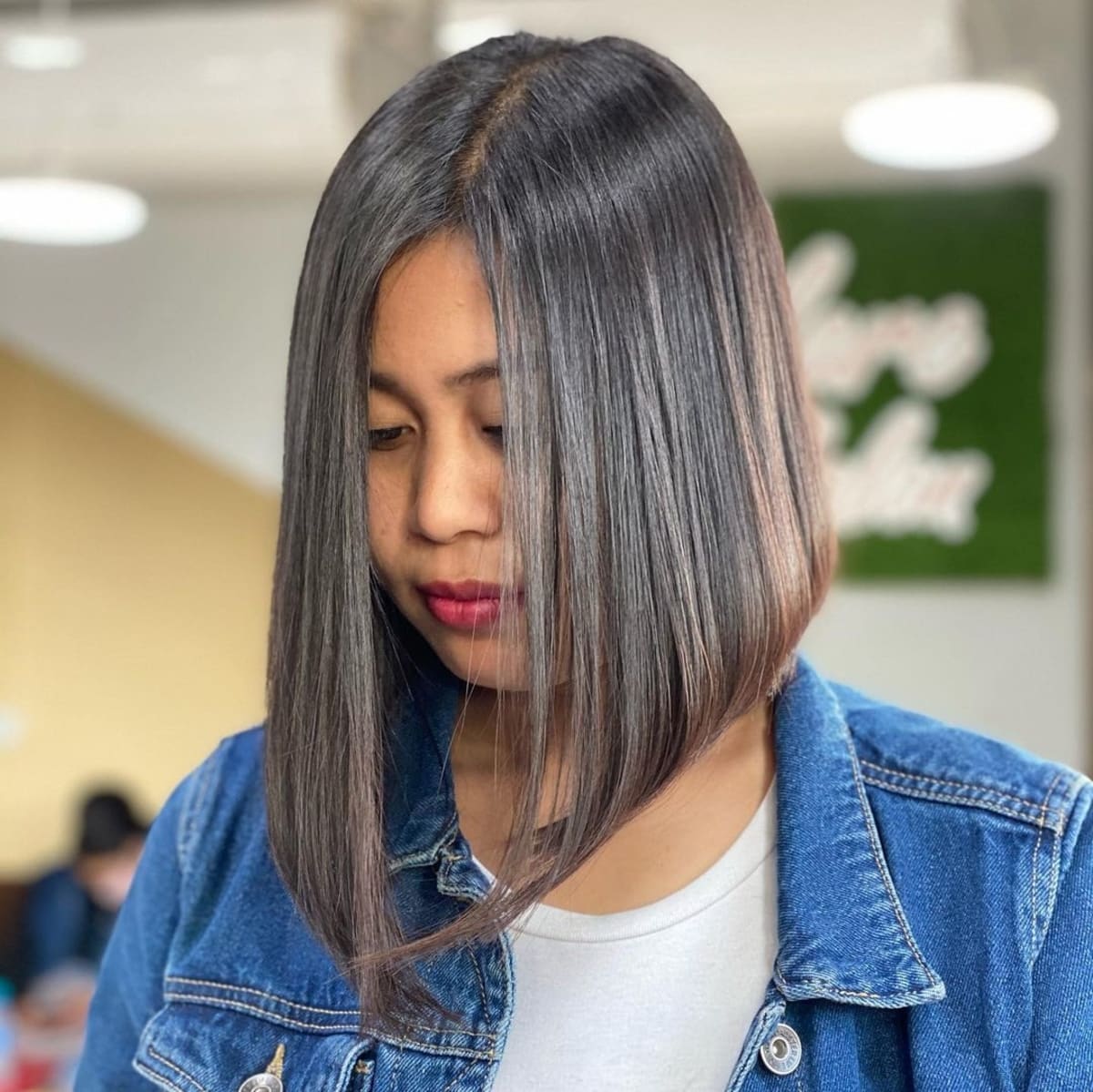perfect lob for thin hair 1