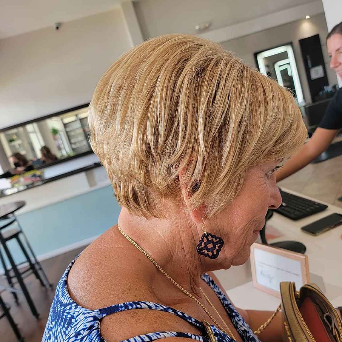 short wash and wear cut for ladies past their 60s