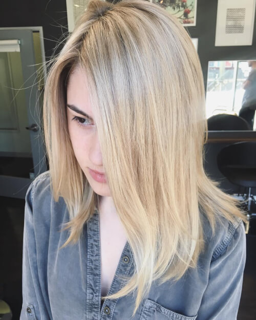 textured long bob 1