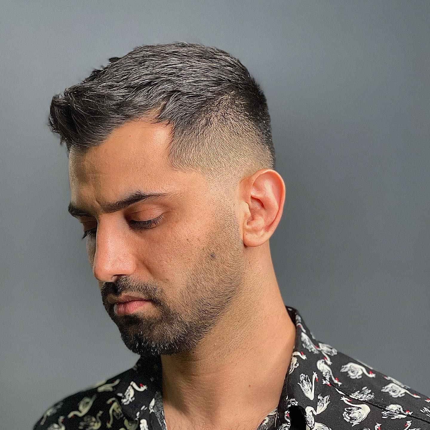 Black Spiky Hairstyle
