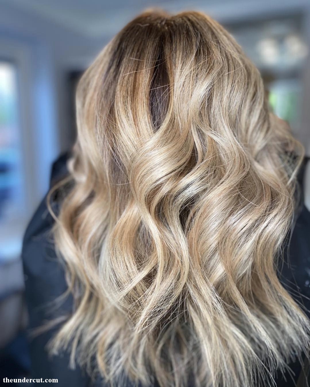 Blonde Gray Hair Blend Look