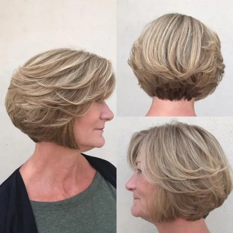 Bob with Delicate Feathered Layers