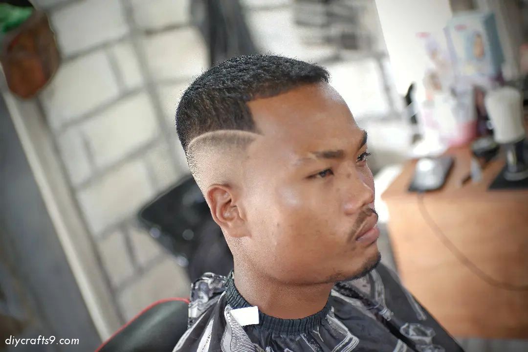 Buzzcut Hair With Clean Lines
