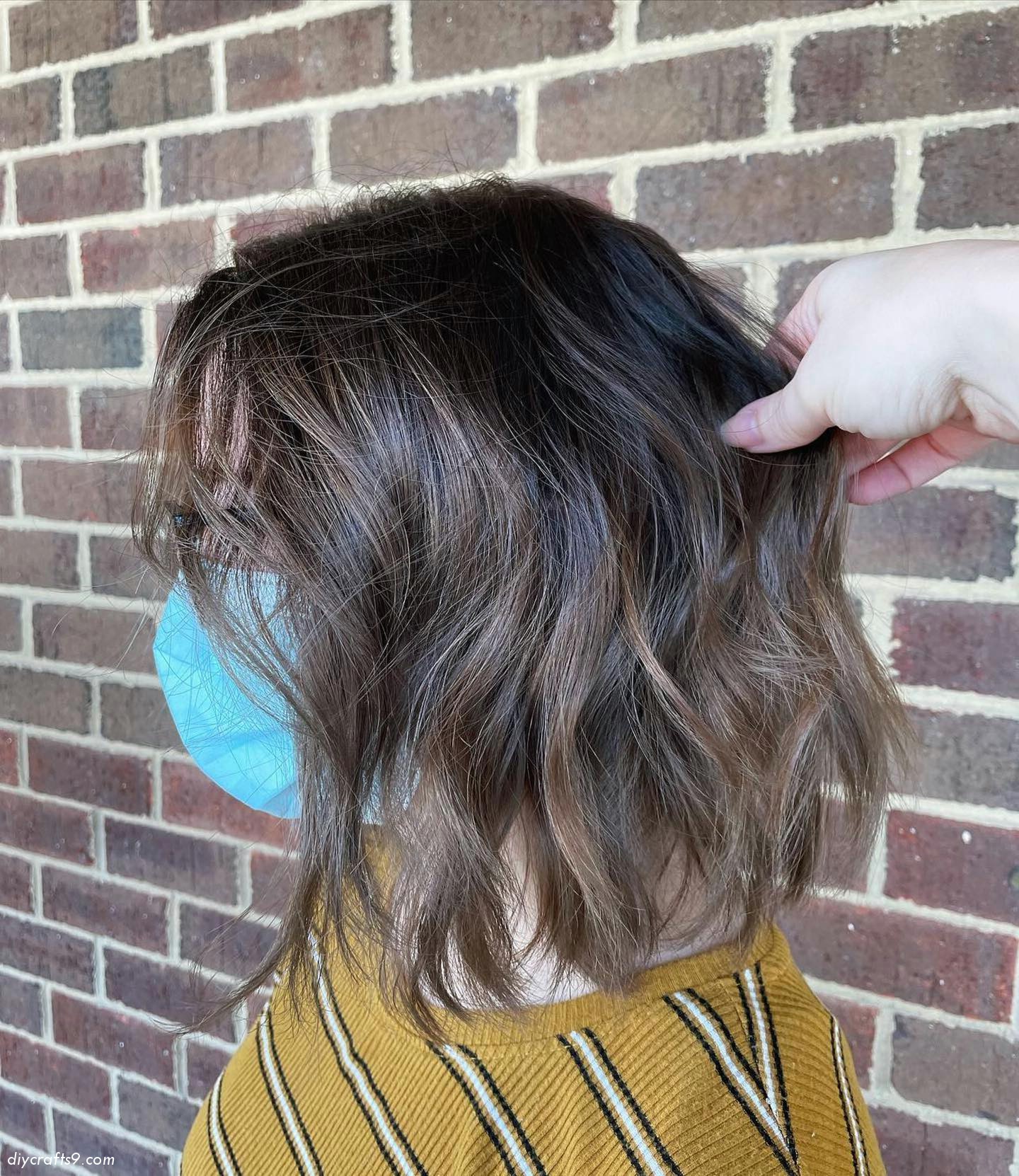 Chopped Bob Mushroom Hair Color