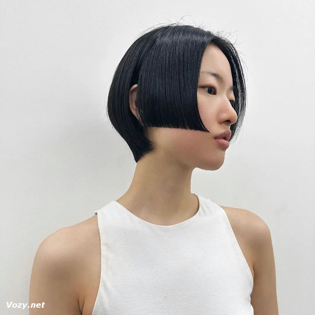 Cool Trendy Razor Bob