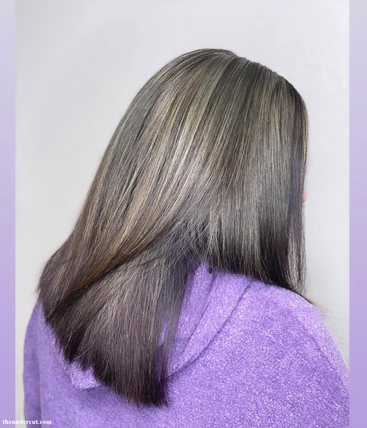 Elegant Gray Hair Blend