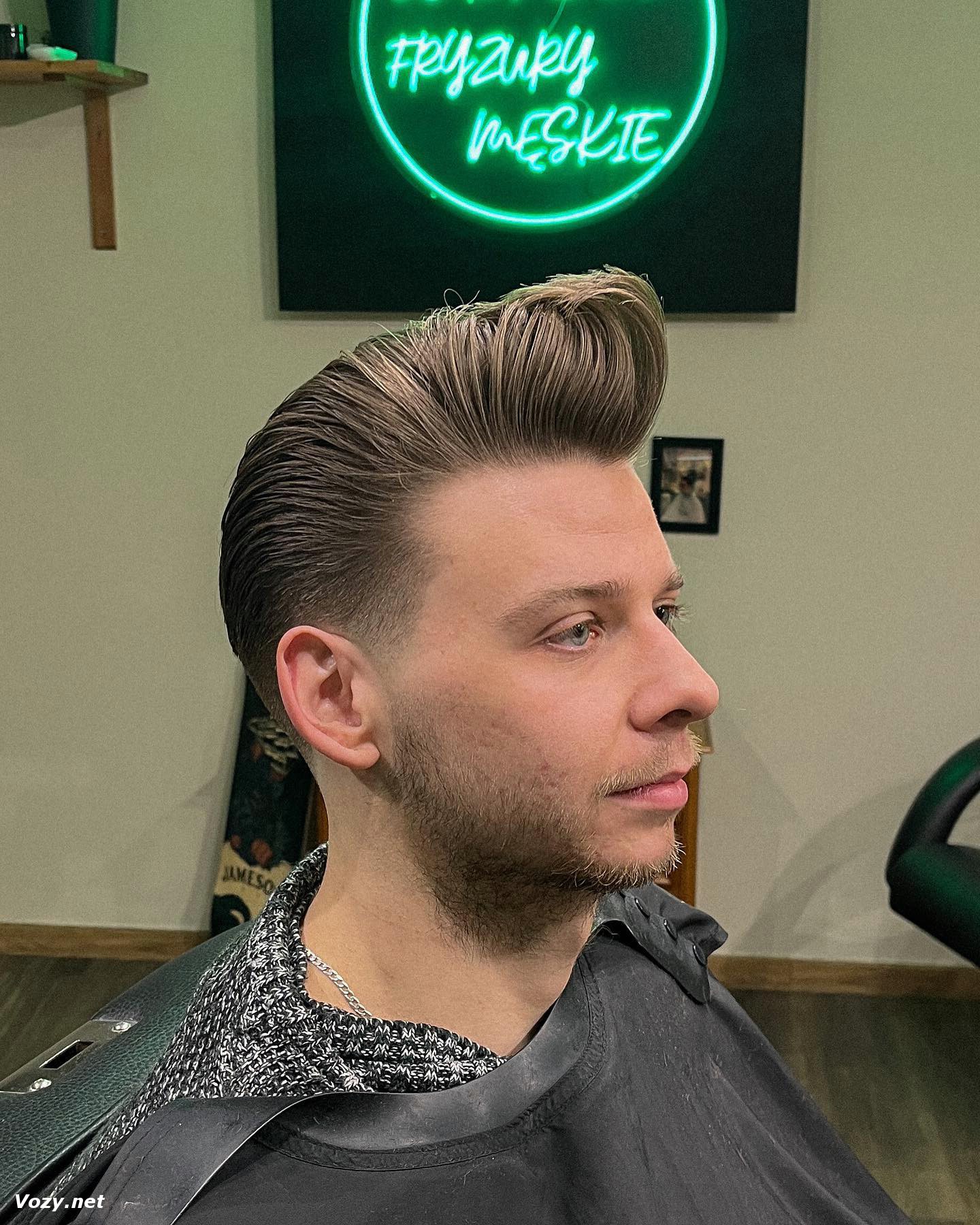 Fun Pompadour Vintage Mens Hair