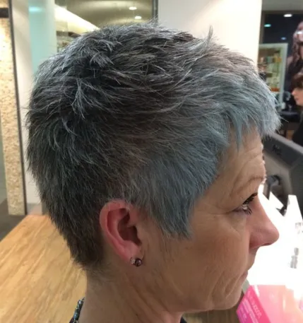 Gray Pixie for Over 50