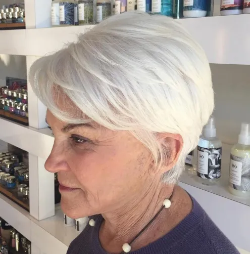Layered Tapered Pixie Cut