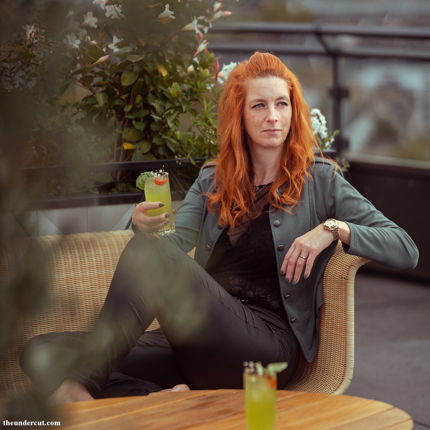 Light Washed Out Red Hair