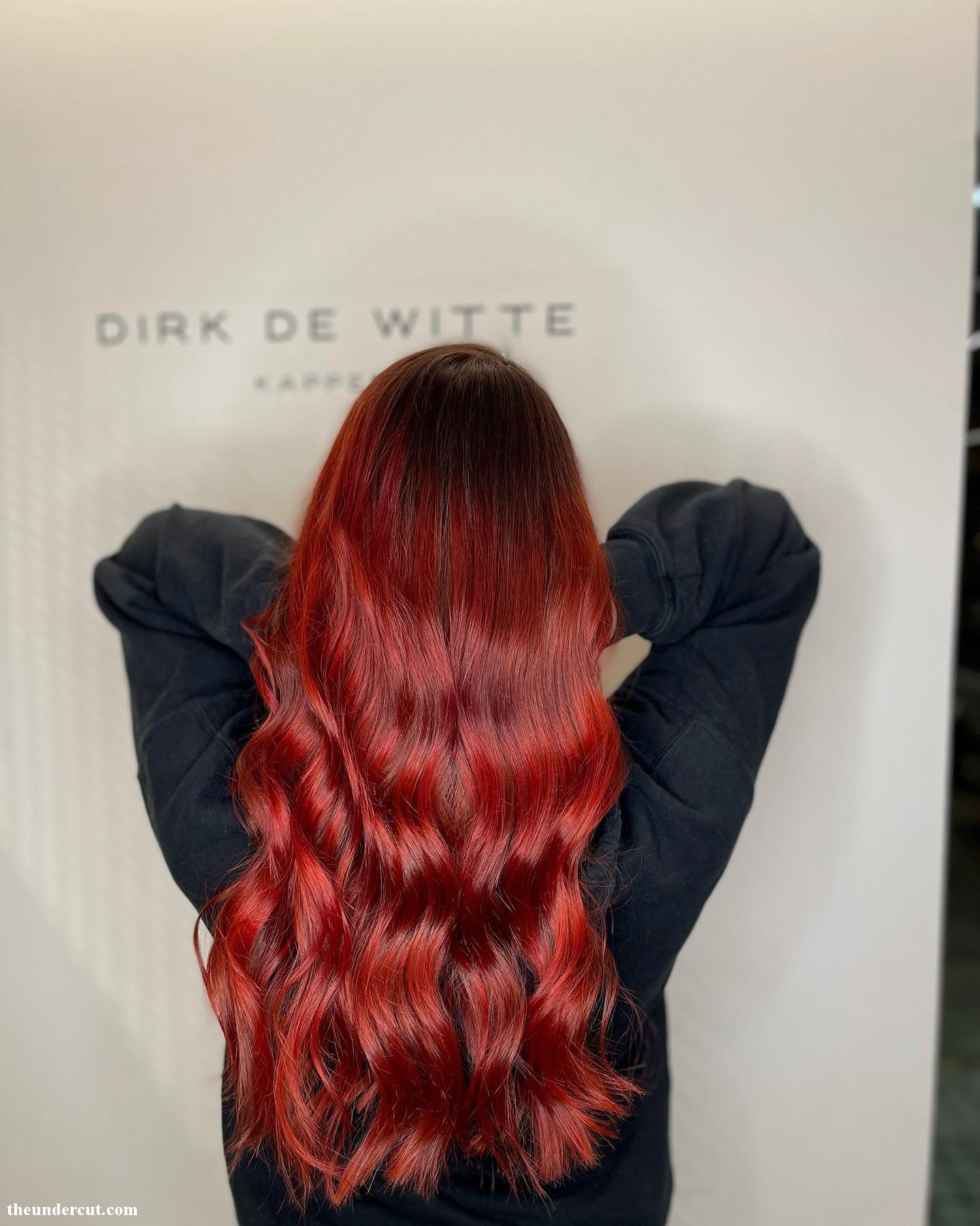 Long Elegant Red Hair