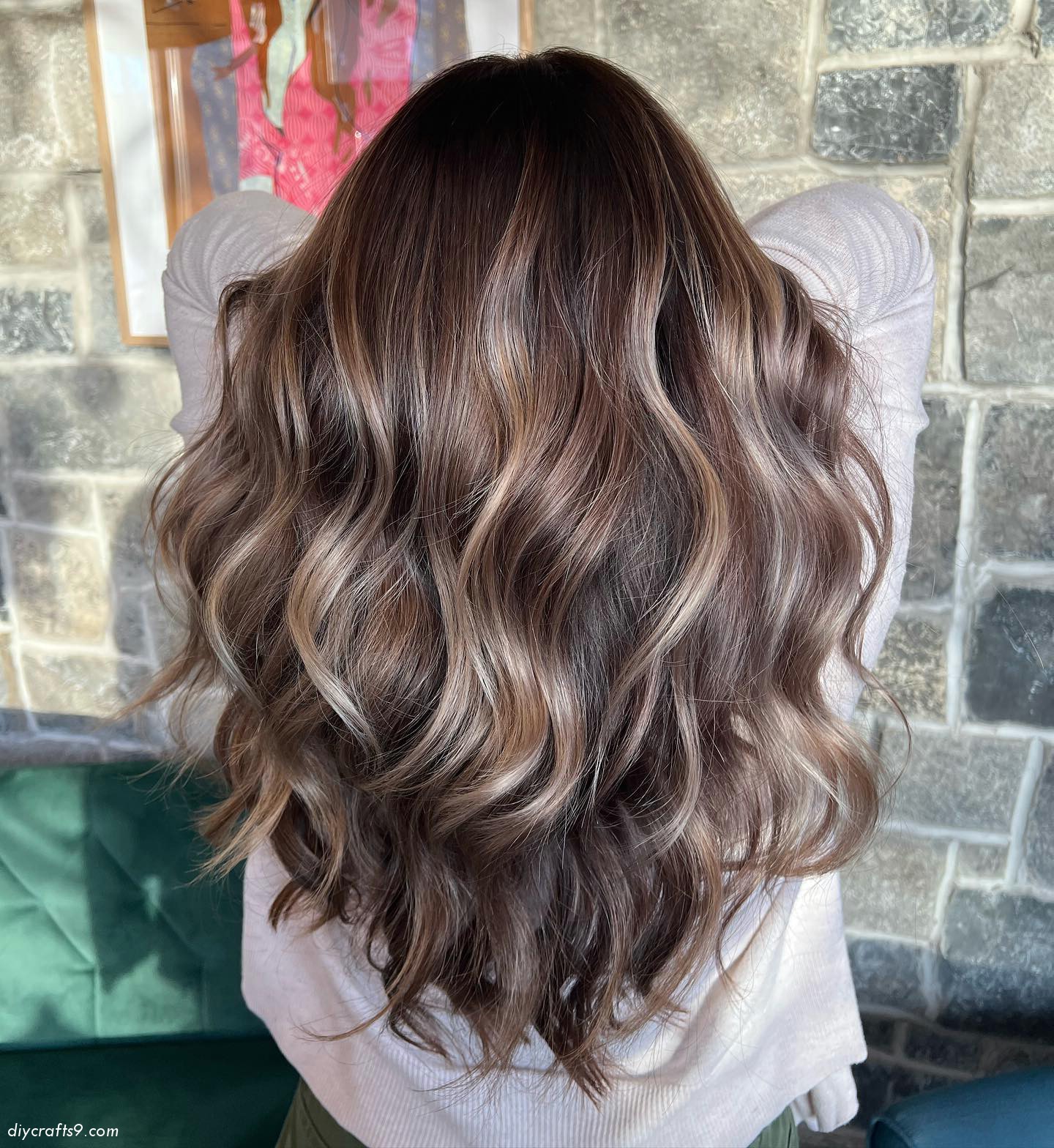 Long Mushroom Hair Color Hairdo